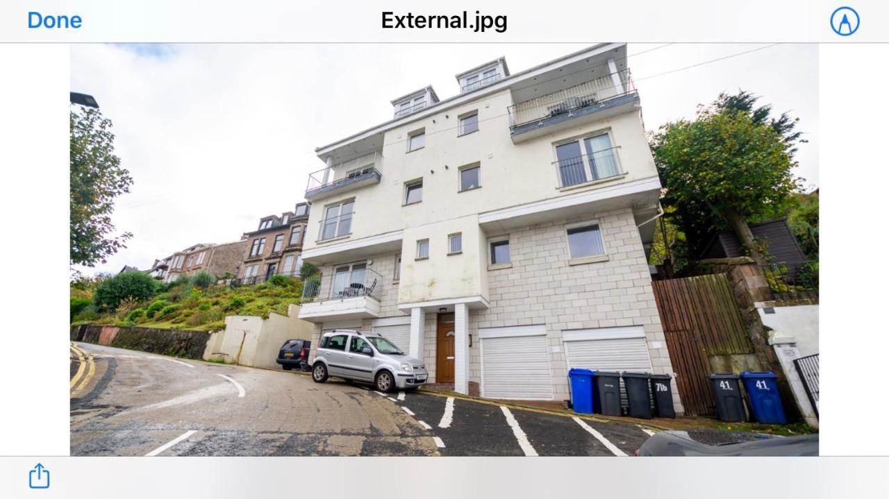 Beautiful 3-Bed Apartment In Gourock Exteriör bild